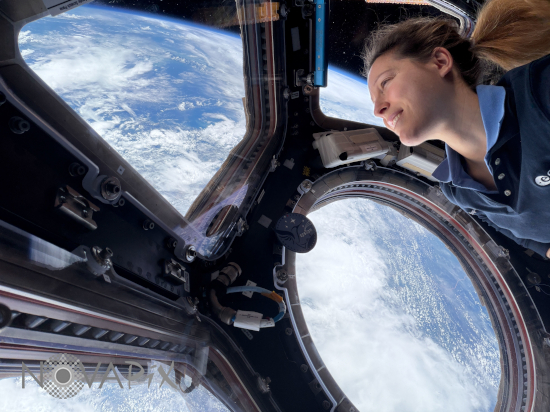 Sophie Adenot dans l'espace
