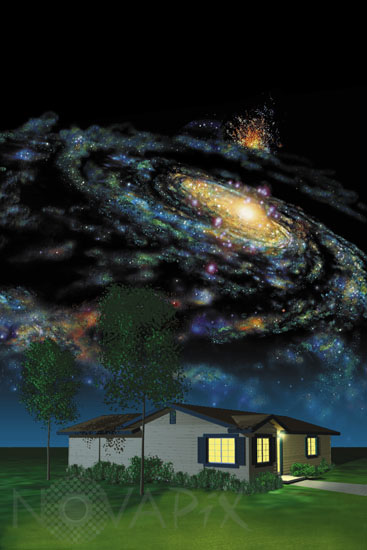 SETI@home - Vue d'artiste