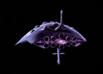 Extraterrestrial spaceship - Artist view