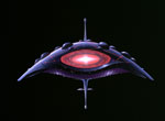 Extraterrestrial spaceship - Artist view