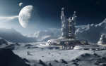 Base sur une plan?te extrasolaire - Illustration