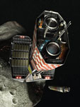 Mine sur un asteroide - Illustration