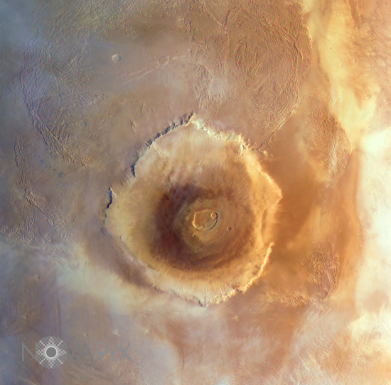 Mars -Volcan Olympus Mons