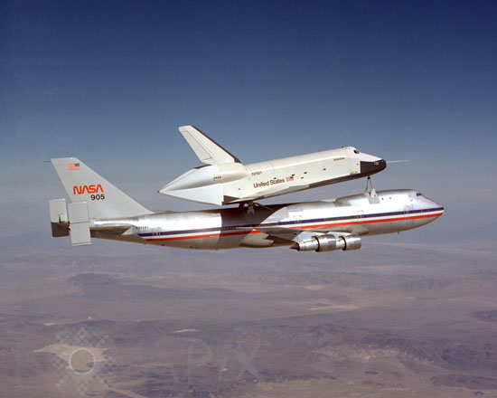 Shuttle prototype Enterprise  -1977