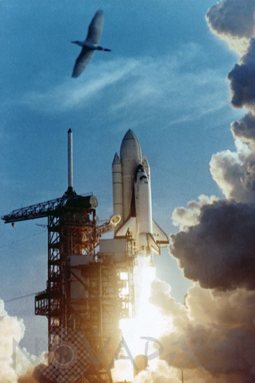Décollage Columbia STS-1 04/1981