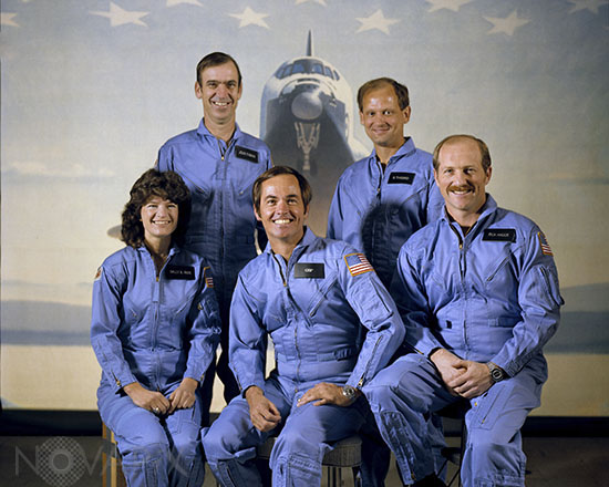 Equipage de la mission STS-7 - STS-7 crew members