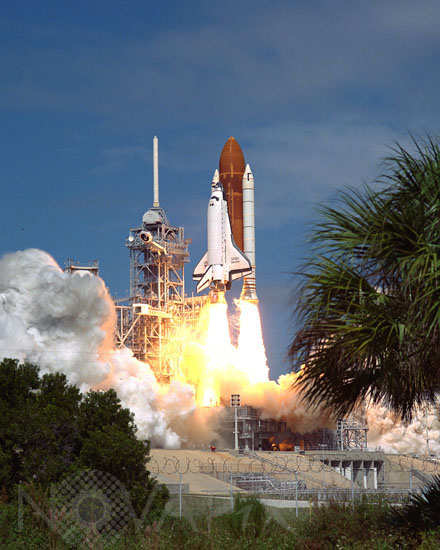 Décollage Discovery STS-26 09/1988