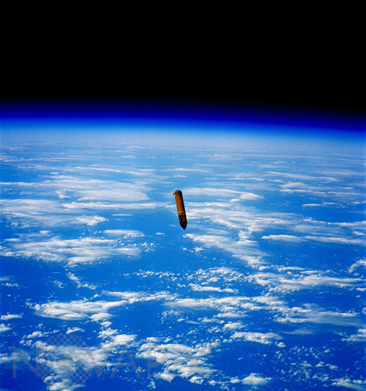Shuttle Discovery - External Tank Separation