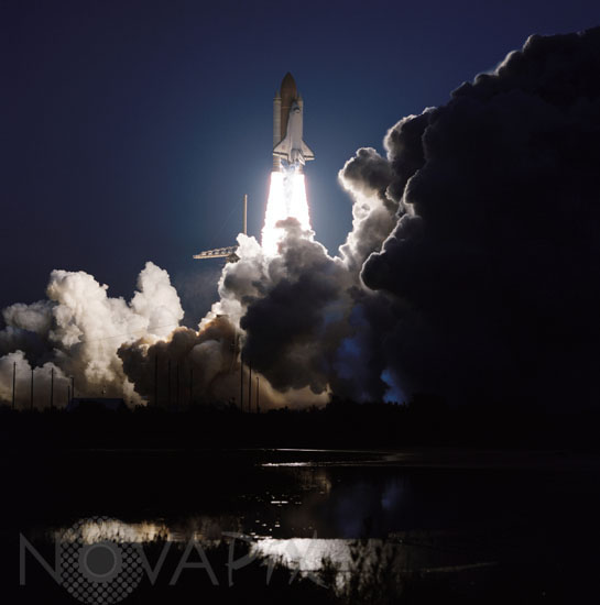 Décollage de la navette Endeavour STS-68 09/1994