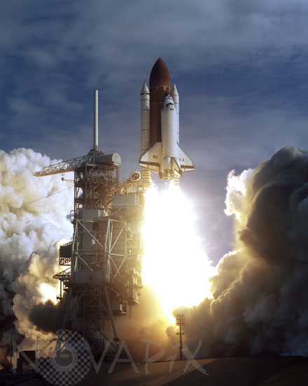 Décollage de la navette Columbia STS-73 -10/1995