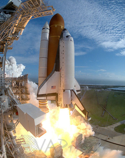 Décollage de la navette Columbia STS-73 -10/1995