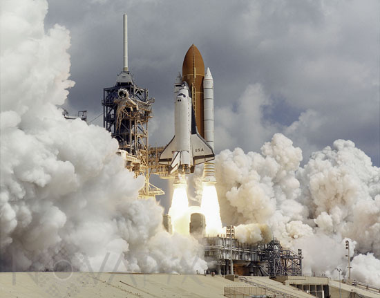 Décollage de la navette Columbia (STS-78) 20/06/1996