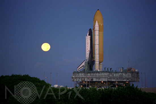 Space Shuttle Atlantis Rollout- STS-86-08/1997
