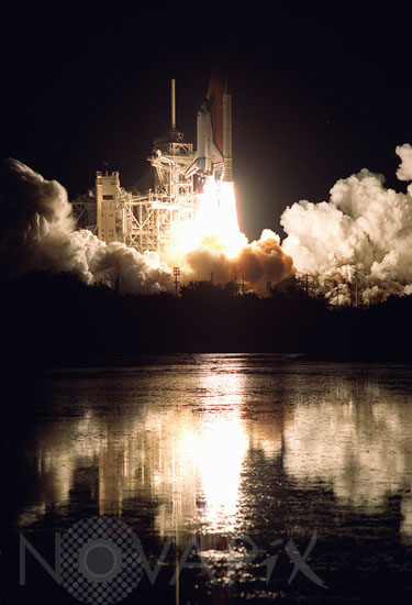 Space shuttle Endeavour launch