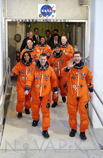 Départ des astronautes STS-107 -01/2003