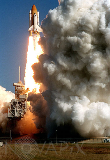 Décollage de la navette Columbia STS-107 01/2003