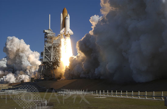 Décollage de la navette Columbia STS-107 01/2003