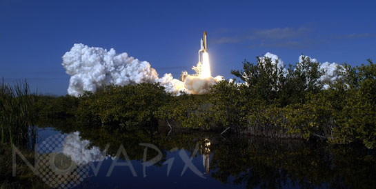 Décollage de la navette Columbia STS-107 01/2003