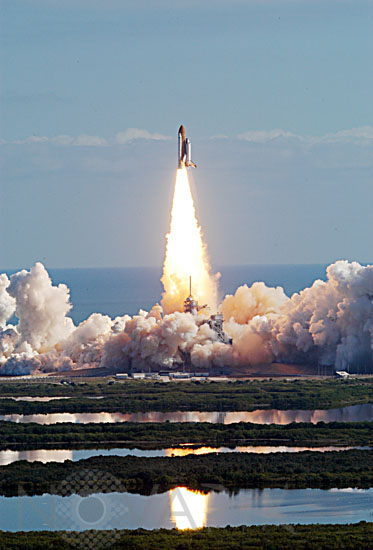 Décollage de la navette Columbia STS-107 01/2003