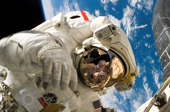 Piers J. Sellers during EVA  07/2006