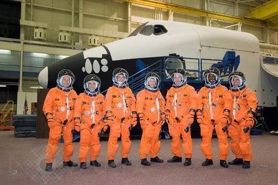 STS-122 crew