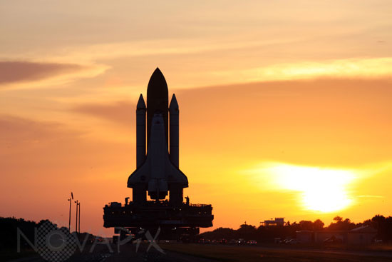 The space shuttle Discovery 08/2009