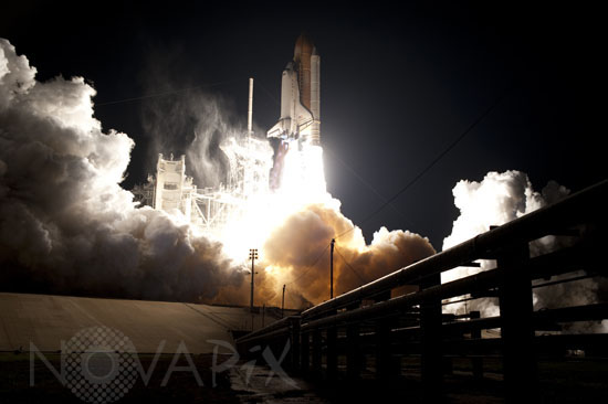 Launch of space shuttle Endeavour 02/2010