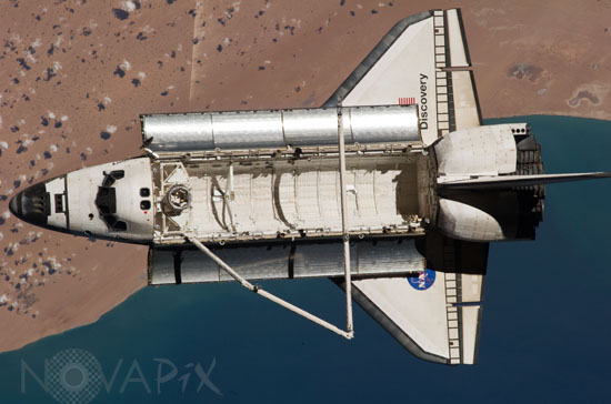 Discovery in space 03/2011