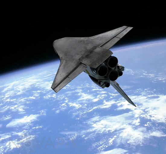 La navette spatiale - Illustration