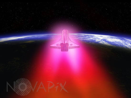 La navette spatiale - Illustration