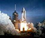 Décollage Columbia STS-1. 04/1981