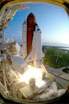 Décollage de la navette Discovery STS-51 09/1993