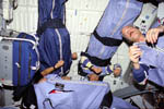 Astronautes dans la navette spatiale Discovery 09/1993