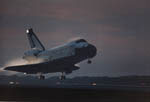 Atterrissage de la navette Columbia (STS-80) 07/12/1996