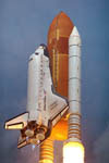 Décollage de la navette Discovery STS-85 08/1997