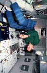 P.Duque dans Discovery STS-95 11/1998
