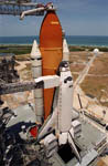 La navette Atlantis avant décollage-STS-101-05/2000