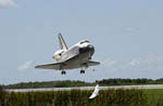 Atterrissage de la navette Atlantis STS-110 04/2002