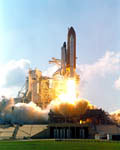 Décollage de la navette Atlantis STS-112 10/2002