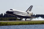 Atterrissage de la navette Atlantis STS-112 10/2002