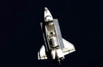 Navette Discovery STS-114 vue d'ISS 07/2005
