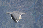 Navette Discovery STS-114 vue d'ISS 07/2005