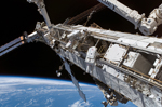 Sortie extravéhiculaire et station spatiale internationale