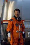 L'astronaute Paolo Nespoli. STS-120- 10-2007