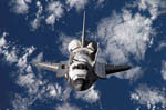 Navette Discovery STS-120 vue d'ISS 10-2007