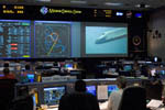 Salle de contrôle de la navette spatiale 02/2008