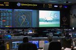 Salle de contrôle de la navette spatiale 02/2008