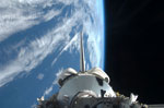 Navette Endeavour dans l'espace - 11/2008