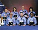 Equipage Challenger STS-51-L 11/1985