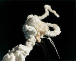 Explosion de la navette Challenger STS-51L. 01/1986